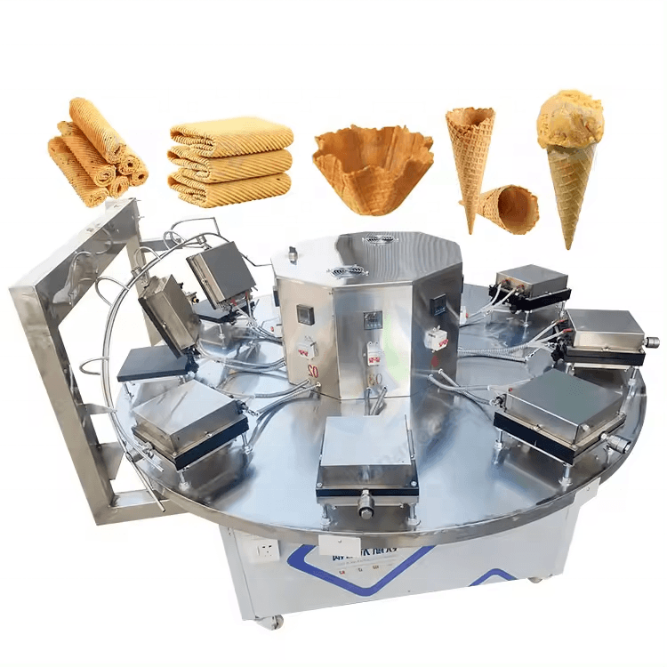 Automatic Crispy Cone Ice Cream Cone Making Machine Waffle Cone Making Machine