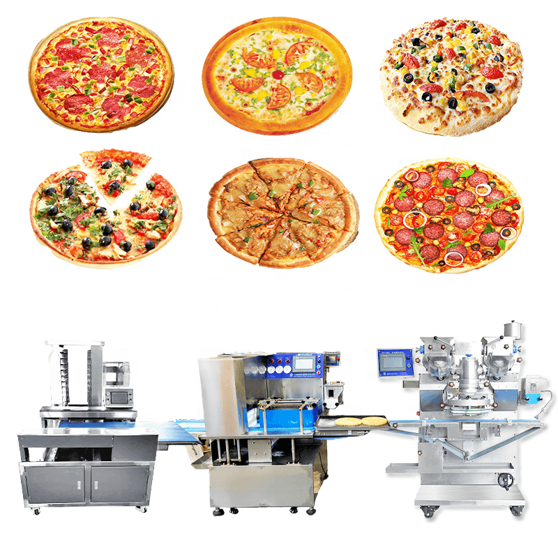 Pizza Crust Maker/automatic Flour Tortilla Machine/pizza Base Making Machine