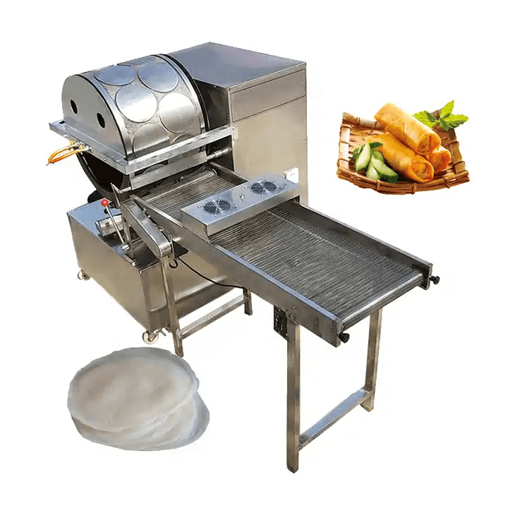 Spring Rolls Pastry Machine Folding Machine Fully Automatic Spring Roll Rolling Machine